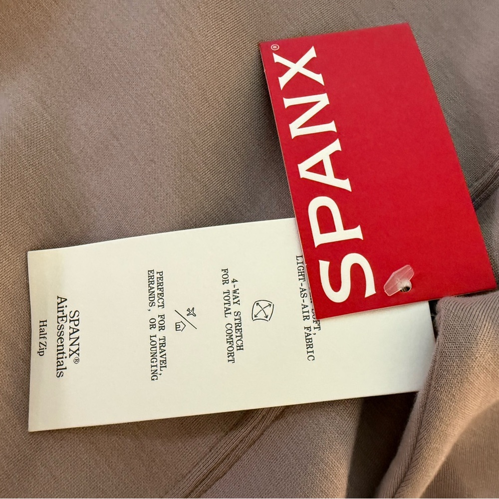 SPANX Air Essentials Half Zip Sweatshirt - Picture 7 of 7